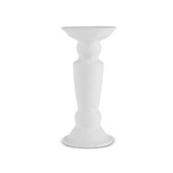 Karaca Stone Candle Holder 27 cm - White, 8683650383345