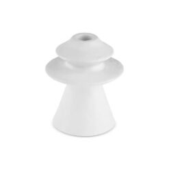 Alternative view of Karaca Stone Candle Holder 14.7 cm - White, 8683650383352