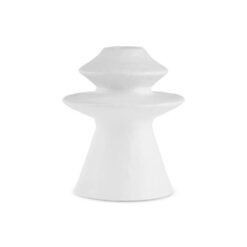 Karaca Stone Candle Holder 14.7 cm - White, 8683650383352
