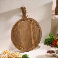 Karaca Premium Mango Oval Cutting and Serving Board 36x28 cm, 8683650397304