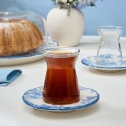 Alternative view of Karaca Mireya 12-Piece Tea Set for 6 People, 8683650398677