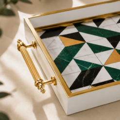 Alternative view of Karaca Niva Rectangular Tray 42 cm, 8683650399148