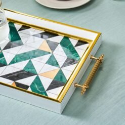 Alternative view of Karaca Niva Rectangular Tray 42 cm, 8683650399148