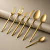 Karaca Callisto 84-Piece Cutlery Set for 12 People – Gold, 8683650403975 - Image 4