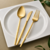 Karaca Callisto 84-Piece Cutlery Set for 12 People – Gold, 8683650403975 - Image 3