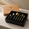 Karaca Camille 84-Piece Cutlery Set for 12 People – Gold, 8683650406358 15 Karaca Camille 84-Piece Cutlery Set for 12 People – Gold, 8683650406358 - Image 8