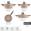 Karaca Biogranit Alice 7-Piece Cookware Set, 8683650411703 - Image 5