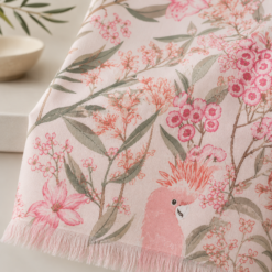 Alternative view of Karaca Home Tropical Pink 100% Cotton Kitchen Towel Set of 2 – 60 x 40 cm, 200.21.01.0521