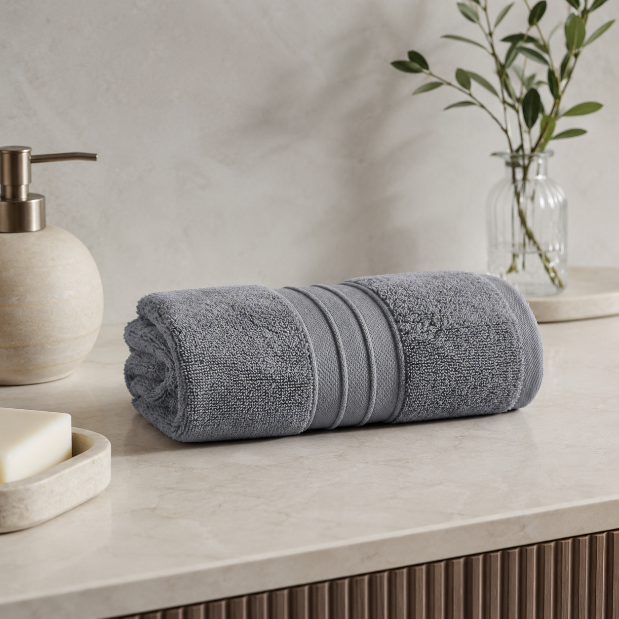 Karaca Home Aquasoft 100% Cotton Bath Anthracite Towel – 80 × 150 cm, 200.21.01.0495 1 Karaca Home Aquasoft 100% Cotton Bath Anthracite Towel – 80 × 150 cm, 200.21.01.0495