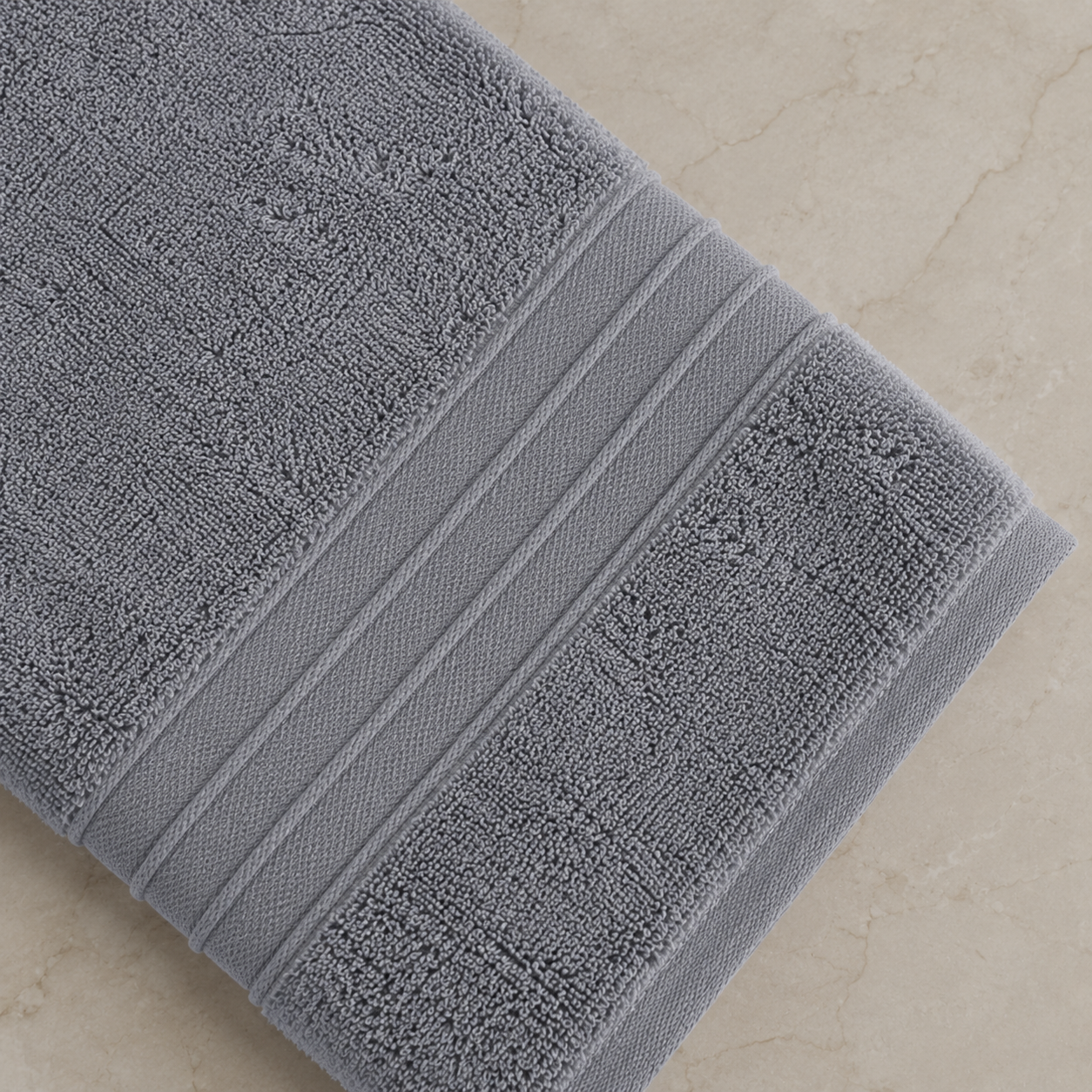 Karaca Home Aquasoft 100% Cotton Bath Anthracite Towel – 80 × 150 cm, 200.21.01.0495 2 Karaca Home Aquasoft 100% Cotton Bath Anthracite Towel – 80 × 150 cm, 200.21.01.0495 - Image 2