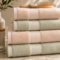 Alternative view of Karaca Sarah Anderson Alven 4-Piece Bath Set – Pink/Mint, 160.22.08.0059