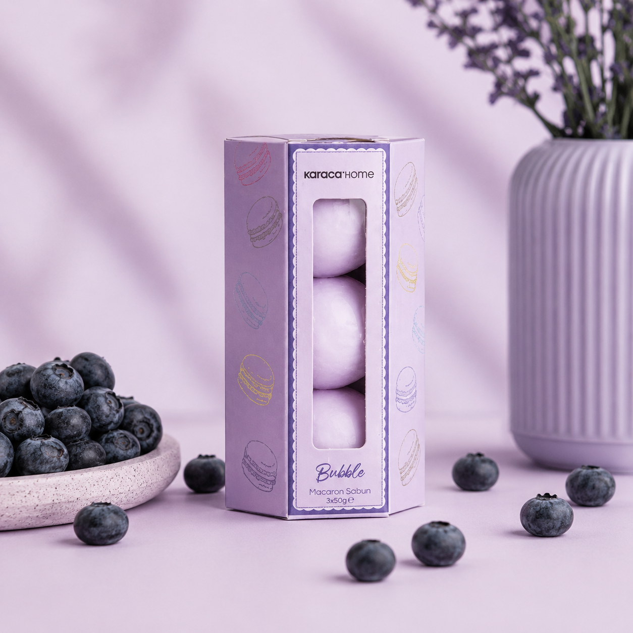 Karaca Home Macaron Bubble Gum Scented Soap, 8680214387306 1 Karaca Home Macaron Bubble Gum Scented Soap, 8680214387306