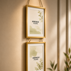 Alternative view of Karaca Home Magic 3-Piece Vertical Photo Frame Set – Gold, 153.77.10.5655