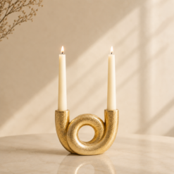 Karaca Home Helen Dual Candle Holder , 8680214400081