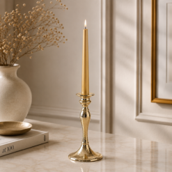 Karaca Home Rena Candlestick 22 cm - Gold, 153.09.01.2143