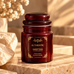 Karaca Home Authentic Series "Sweet Oud" Scented Candle, 8680214401996