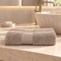 Karaca Home Aquasoft 100% Cotton Bath Towel – Stone | 85 × 150 cm, 200.20.01.0654