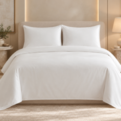 Karaca Home Vinas 100% Cotton Double Duvet Cover Set – White, 200.22.02.0093