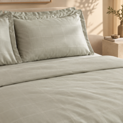 Alternative view of Karaca Home Royale Cotton & Lyocell Double Duvet Cover Set 200 × 220 cm – Sage, 8680214391440
