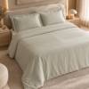 Karaca Home Royale Cotton & Lyocell Double Duvet Cover Set 200 × 220 cm – Sage, 8680214391440 - Image 3