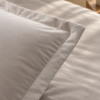 Karaca Home Jemma Cotton Satin Double Duvet Cover Set 200 × 220 cm – Grey, 8680214397367 - Image 3
