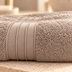 Alternative view of Karaca Home Aquasoft 100% Cotton Bath Towel – Stone | 85 × 150 cm, 200.20.01.0654