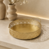 Karaca Home Gold Sema Tray 28 cm, 8683650439585