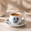 Karaca İznik 12-Piece Porcelain Turkish Coffee Cup Set for 6 People – 100 ml, 8697918613587 - Image 2