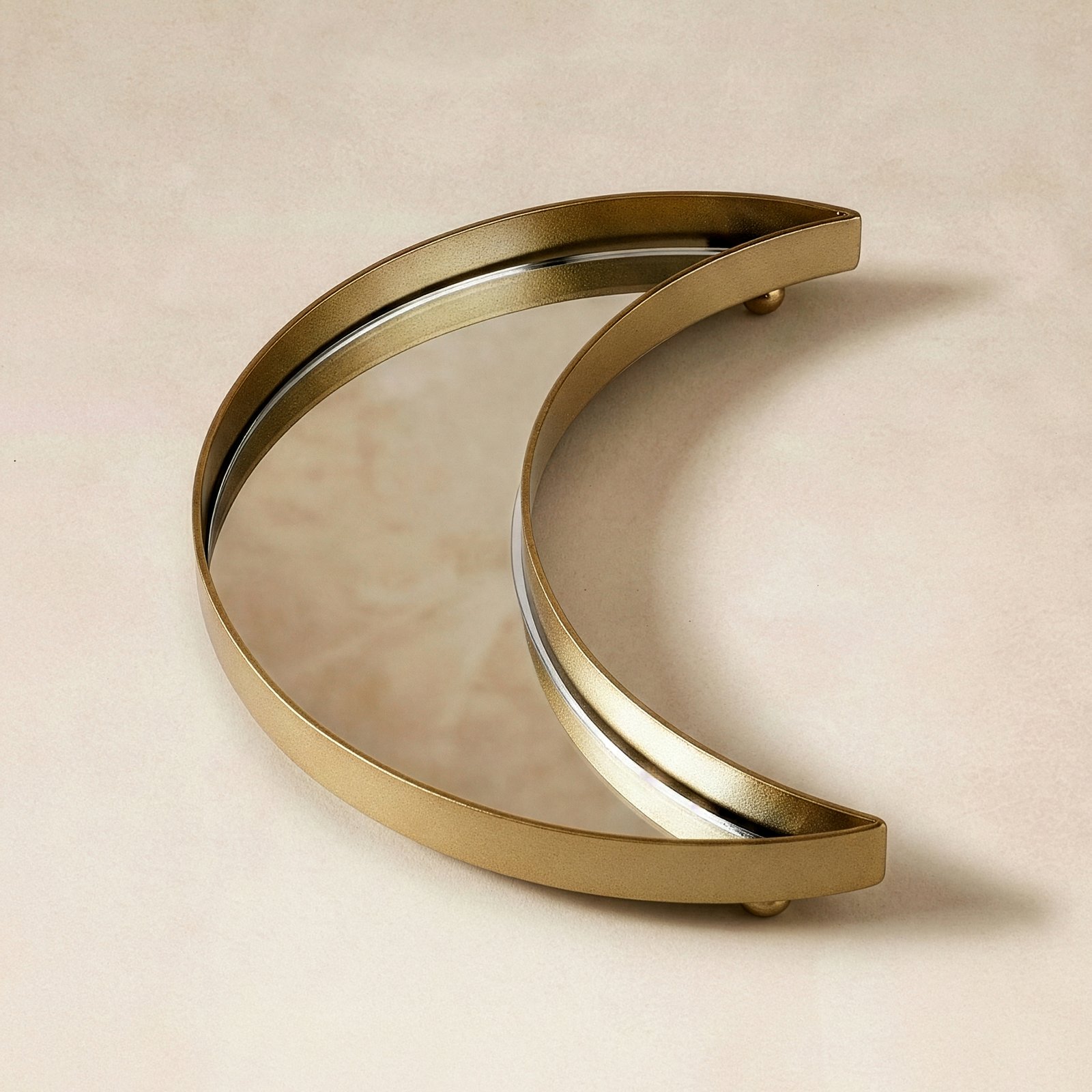 Karaca Home Sema Moon-Shaped Snack Bowl – Gold, 8683650439523 1 Karaca Home Sema Moon-Shaped Snack Bowl – Gold, 8683650439523