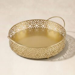 Karaca Home Sema Tray – Gold, 8683650439585