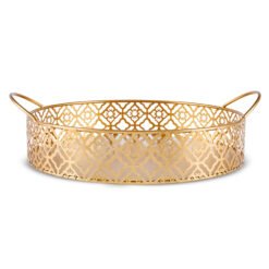 Alternative view of Karaca Home Sema Tray – Gold, 8683650439585