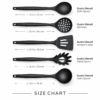 Karaca Gusto 12-Piece Knife & Kitchen Utensil Set with Block & Chopping Board – Black, 153.03.06.7246 - Image 5