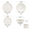 Karaca Fine Bone Belinda 24-Piece Dinner Set for 6 People, 153.09.01.3334 15 Karaca Fine Bone Belinda 24-Piece Dinner Set for 6 People, 153.09.01.3334 - Image 8