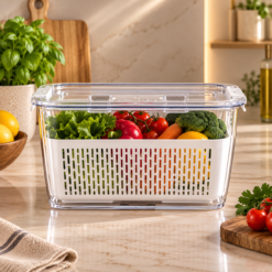 Karaca Citrus Vegetable & Fruit Storage Container L – 550 ml, 153.09.01.3674