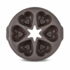 Karaca Crick Crack Harmony 6-Piece Heart-Shaped Silicone Muffin Mold, 153.09.01.6839 5 Karaca Crick Crack Harmony 6-Piece Heart-Shaped Silicone Muffin Mold, 153.09.01.6839 - Image 2