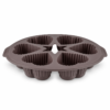 Karaca Crick Crack Harmony 6-Piece Heart-Shaped Silicone Muffin Mold, 153.09.01.6839 6 Karaca Crick Crack Harmony 6-Piece Heart-Shaped Silicone Muffin Mold, 153.09.01.6839 - Image 3