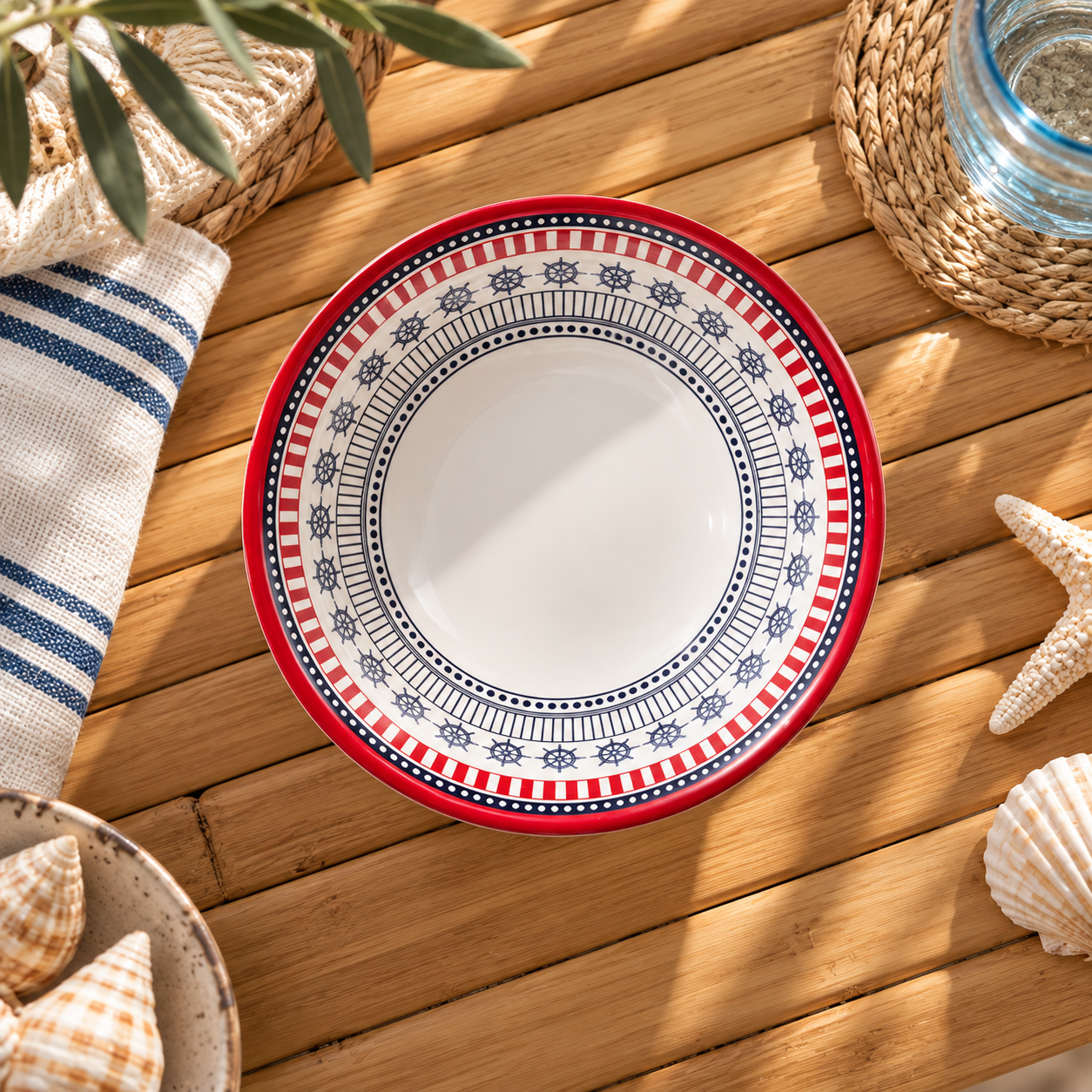 Karaca Marine Steering Wheel Snack Bowl – 15 cm, 153.09.01.6931 1 Karaca Marine Steering Wheel Snack Bowl – 15 cm, 153.09.01.6931