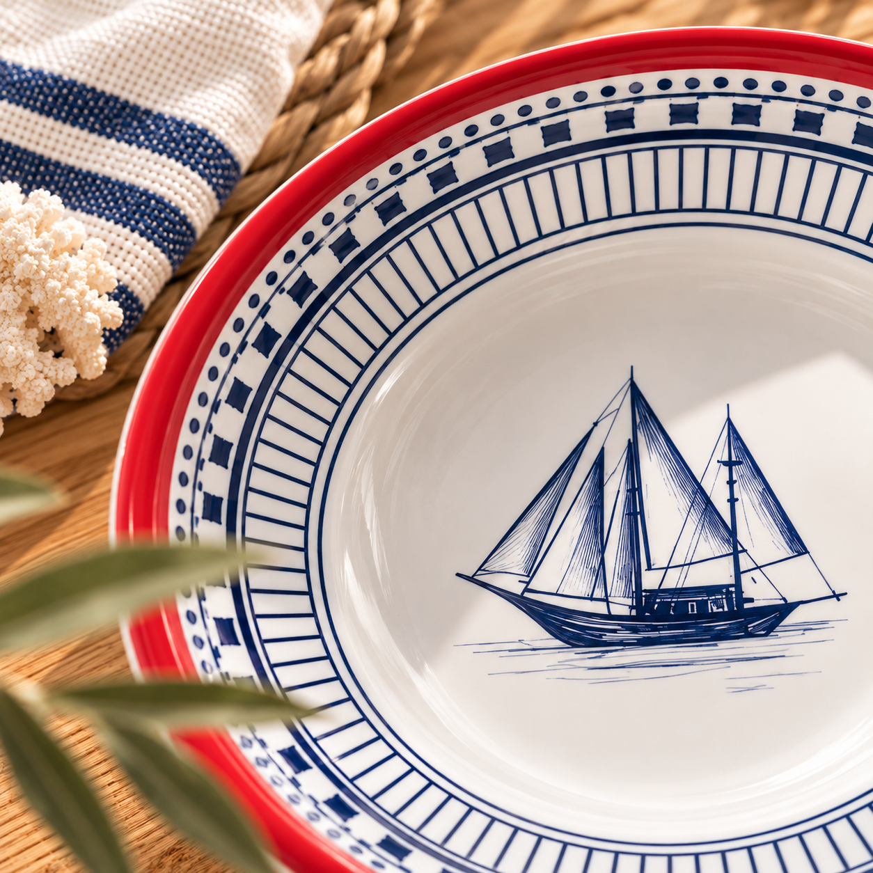 Karaca Marine Ship Snack Bowl – 9 cm, 153.09.01.6936 3 Karaca Marine Ship Snack Bowl – 9 cm, 153.09.01.6936 - Image 3