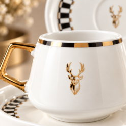 Alternative view of Karaca Aries 2-Piece Coffee Cup Set – 100 ml, 153.09.01.7740
