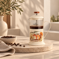 Karaca Legend Grove Borosilicate Glass French Press 600 ml, 153.09.01.9120