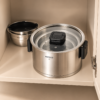 Karaca Aşiyan 10-Piece Foldable Stainless Steel Cookware Set, 153.09.01.9135 14 Karaca Aşiyan 10-Piece Foldable Stainless Steel Cookware Set, 153.09.01.9135 - Image 6