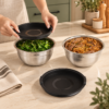 Karaca Aşiyan 10-Piece Foldable Stainless Steel Cookware Set, 153.09.01.9135 15 Karaca Aşiyan 10-Piece Foldable Stainless Steel Cookware Set, 153.09.01.9135 - Image 7