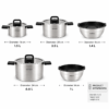 Karaca Aşiyan 10-Piece Foldable Stainless Steel Cookware Set, 153.09.01.9135 17 Karaca Aşiyan 10-Piece Foldable Stainless Steel Cookware Set, 153.09.01.9135 - Image 9
