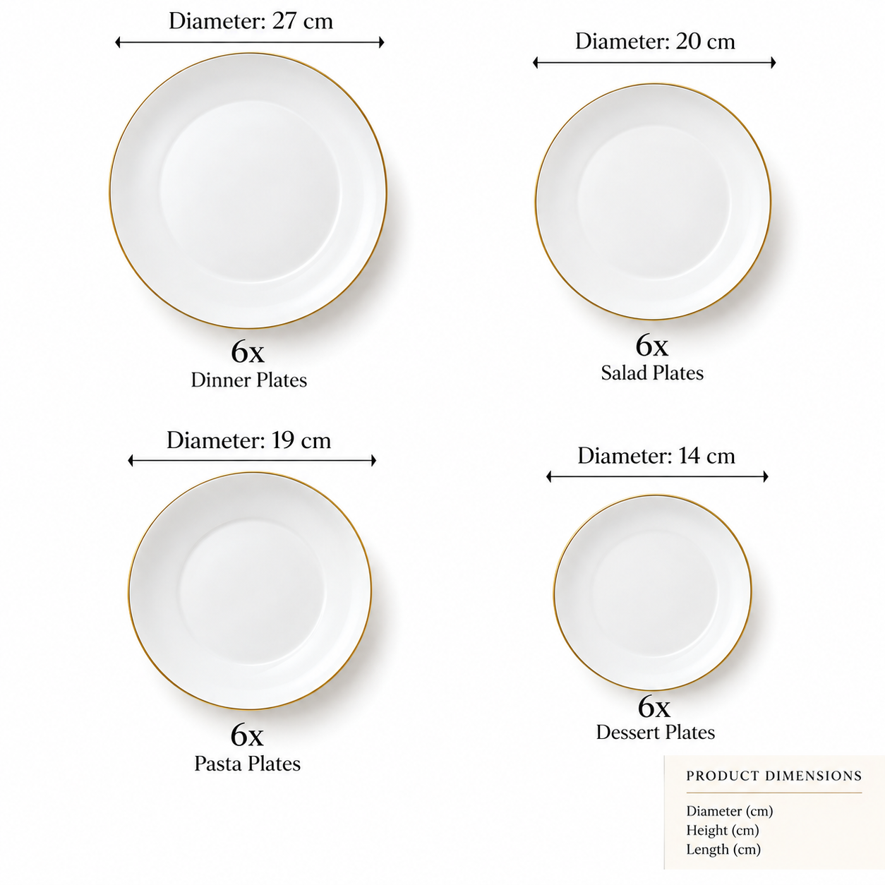 Karaca Stream Bone Saturn 24-Piece Dinner Set for 6 People, 153.09.01.9367 7 Karaca Stream Bone Saturn 24-Piece Dinner Set for 6 People, 153.09.01.9367 - Image 7