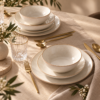 Karaca Aria 24-Piece Reactive Glaze Dinner Set for 6 People, Beige, 800.01.01.0814 8 Karaca Aria 24-Piece Reactive Glaze Dinner Set for 6 People, Beige, 800.01.01.0814 - Image 2