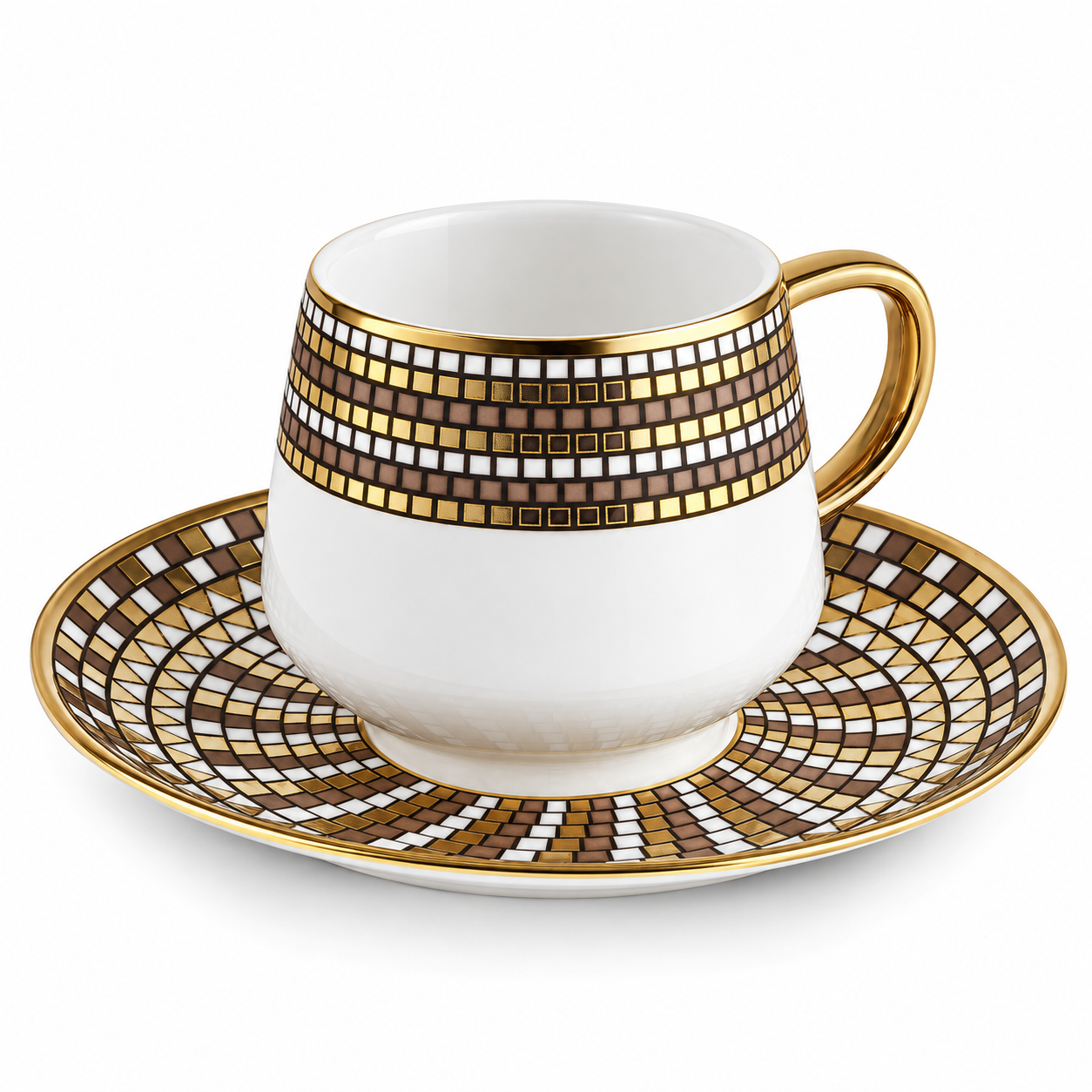 Karaca Belgin 6-Piece Coffee Cup Set 90 ml – Service for 6 People, 8683650338727 4 Karaca Belgin 6-Piece Coffee Cup Set 90 ml – Service for 6 People, 8683650338727 - Image 4