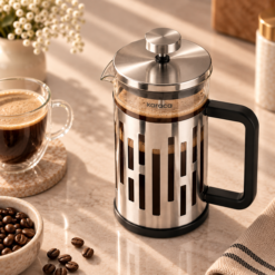 Alternative view of Karaca Brava Metal French Press – 600 ml, 8683650353829
