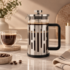 Karaca Brava Metal French Press – 600 ml, 8683650353829