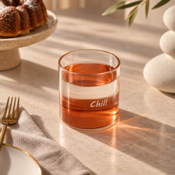Alternative view of Karaca Mito “Chill” Water Glass 330 ml – Orange, 8683650361060