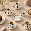 Karaca Perry Heart-Shaped 6-Piece Coffee Cup Set – 90 ml, 8683650366249 13 Karaca Perry Heart-Shaped 6-Piece Coffee Cup Set – 90 ml, 8683650366249 - Image 5